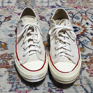 Converse, Classic White Chuck All Star, Low Top Sneakers.